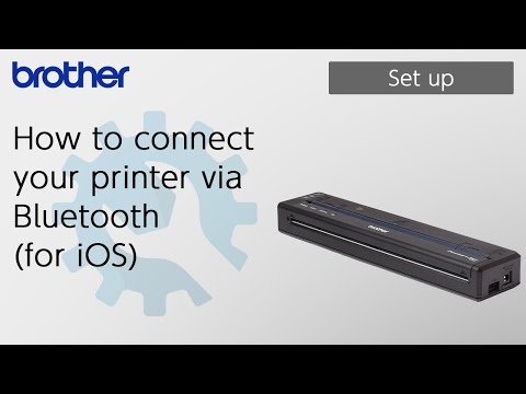 Thumbnail for How to Connect Your Printer via Bluetooth (for iOS) [Brother Global Support]