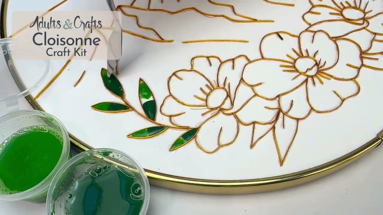 DIY Cloisonné Craft Kit