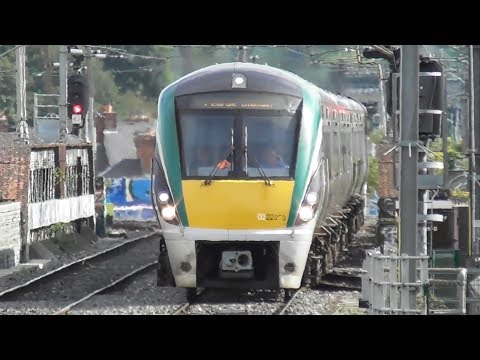 Irish Rail 22000 Intercity and 8300 Class Dart Trains - Connolly Station, Dublin