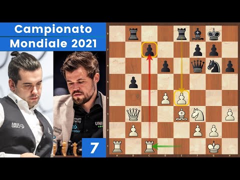 Il Dilemma Delle Torri! - Nepomniachtchi  vs Carlsen  | Scacchi Campionato del Mondo 2021