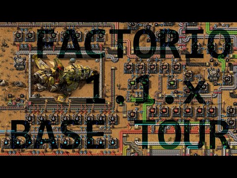 Factorio "Penne" Base Tour 1.1.x