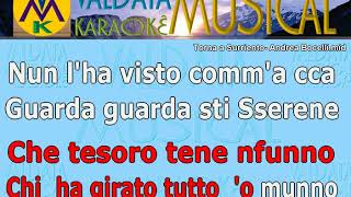 Torna a Surriento  Andrea Bocelli   Karaoke