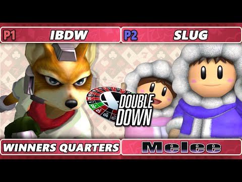 Double Down 2022 Winners Quarters - iBDW (Fox) Vs. SluG (Ice Climbers) Smash Melee - SSBM