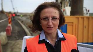 VIDEO - Președinta Consiliului Județean în vizită pe cel mai mare șantier deschis în județul Sibiu 4 video