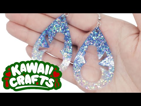 Christmas Earrings | UV Resin | How To Resin Tutorial