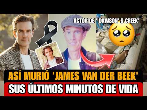 Muere James Van Der Beek, protagonista de Dawson crece, a los 48 años