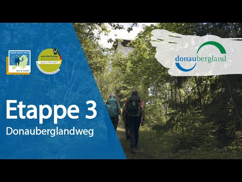 Etappe 3 - Donauberglandweg, von Mühlheim nach Fridingen. Qualitätswanderweg, Leading Quality Trail