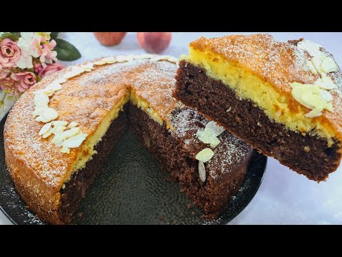 Apple Chocolate Peach Cake