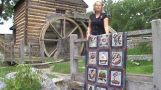 preview picture of video 'Pat Sloan's Folk Art America Quilt'