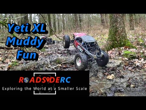 Axial Yeti XL - Muddy Trail Fun