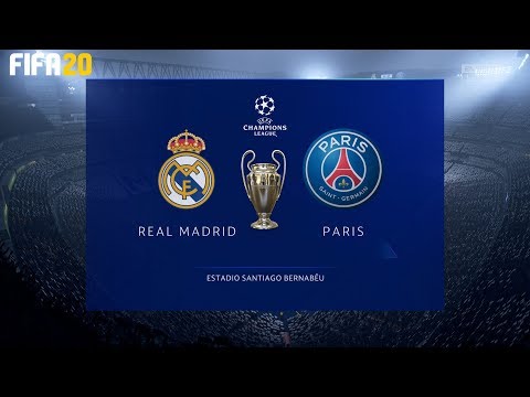 FIFA 20 ! Real Madrid Vs PSG ! Champions League 2019/20 ! Group Stage ! 27.11.2019