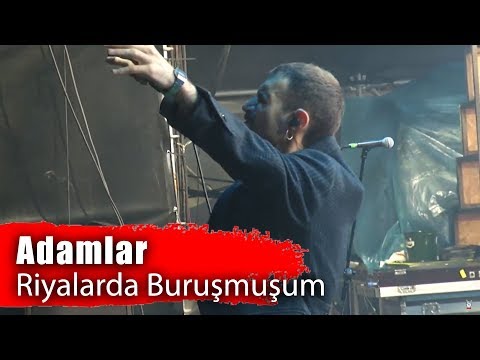 Adamlar - Rüyalarda Buruşmuşum (Çukurova Rock Festivali 2019)