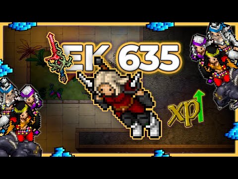 EK 635 Hunt Solo Asura Mirror 6.2kk/h Raw + 1.3kk Profit - Tibia Hunt [15.12]