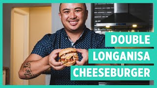 How Taglish Makes a Double Longanisa Burger (The Burger Royale)