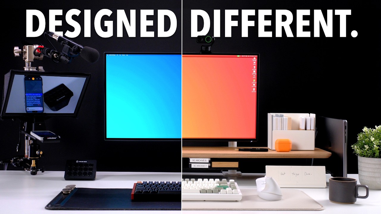 Designing A Beautiful AND Productive Desk Setup In 2025