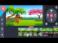 How To Make Cartoon Animation Video On Android In KineMaster Creating Animation Video On Mobile