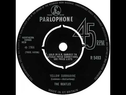 UK New Entry 1966 (252a) The Beatles - Yellow Submarine