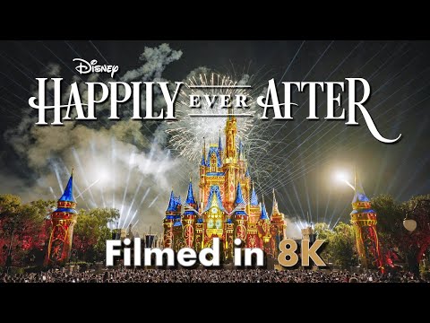 Magic Kingdom "Happily Ever After" Fireworks 2025 | Walt Disney World | Filmed in 8K