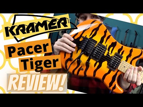 Kramer Pacer Vintage 2010s - Orange Tiger image 7