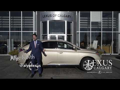 Used 2010 Lexus RX 350 - Car of the Week with Lexus of Calgary
