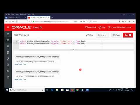 Sql Single Row Functions Part 5 Sql Functions Tutorial With Examples Sql Single Row Functions