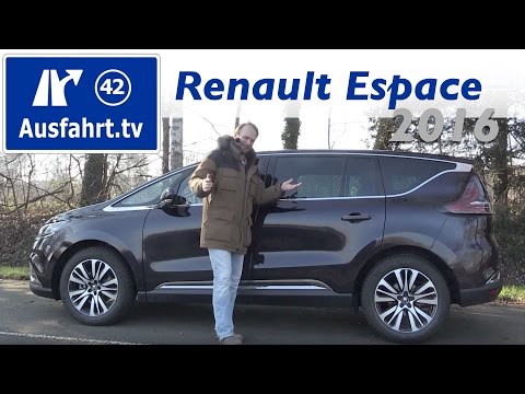 2016 Renault Espace Initiale Paris ENERGY TCe 200 EDC - Test drive report, test, review
