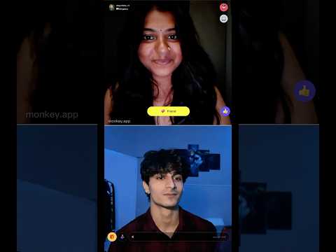 Omegle reaction😅 #monkey tv #shorts