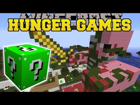 Minecraft: ZOO HUNGER GAMES - Lucky Block Mod - Modded Mini-Game