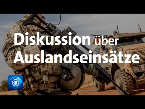 Diskussion über Einsatz der Bundeswehr in Afghanistan und Mali