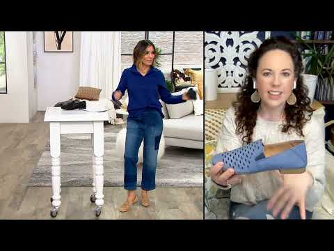 Earth Origins Perforated Suede Loafers - Rocco on QVC