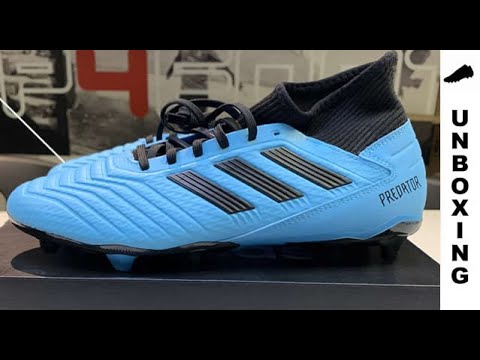 adidas Predator 19.3 FG/AG Hard Wired - Bright Cyan/Core Black