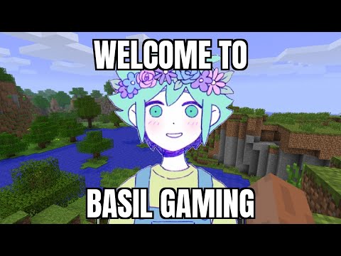Basil as a Minecraft Youtuber (OMORI)