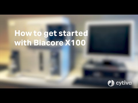 Biacore™ X100 SPR system tutorial: How to get started