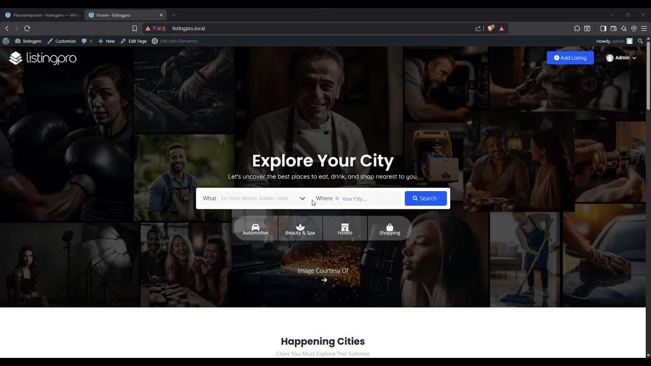 PlacesImporter Demo Video