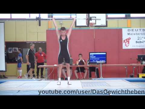 Deutsche Meisterschaft 2014 Gewichtheben Schüler Pfungstadt 3