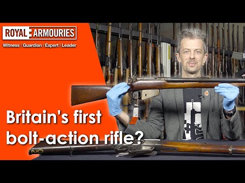 Was this gun the first British bolt action rifle? With weapons and firearms expert Jonathan Ferguson
