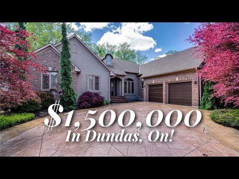 $1,500,000 bungalow in Dundas Ontario Canada