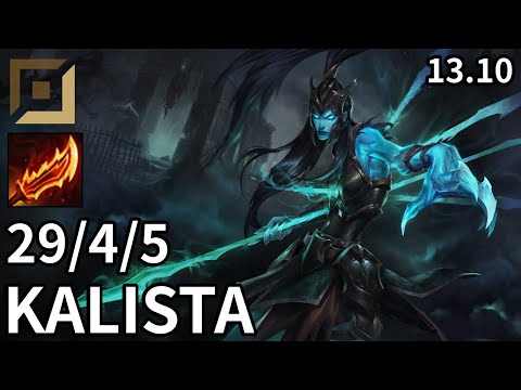 Kalista ADC vs Kai'Sa - EUW Challenger | Patch 13.10