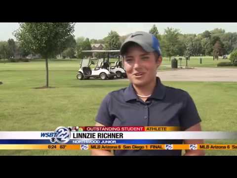 NorthWood girls golf team advances to state tournament