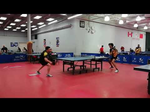 Ron (2269) vs. Suhaan (2344) 加拿大 加华乒乓球俱乐部联赛 2023 CCTTA House League Final