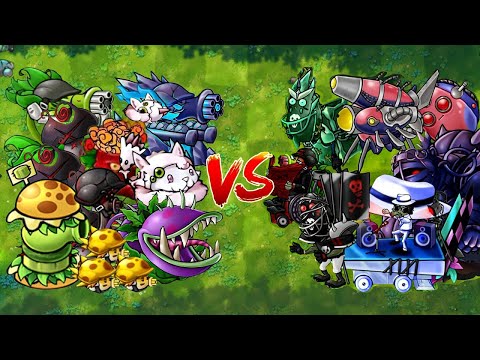 Unbelievable Fusion Zombie Horde vs Cherry Chomper