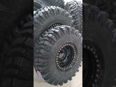 Velg Steel Beadlock 5spoke Ring 15 dan Ban Delium Xtreme Xpedetion 33x10.5 R15 untuk Toyota Hardtop