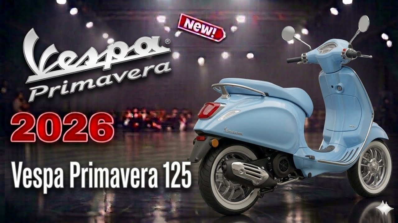 2026 Vespa Primavera 125 Finally REVEALED — Worth the Premium Price?