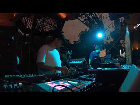 Mathew Jonson , AL3XANDRIA , Milo Novikov LIVE JAM @ FDM21 - XAIA - Orquideorama