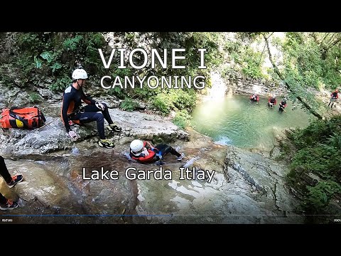 Canyoning Vione 1 Lake Garda Italy – Outdoorplanet Canyoning Team Gardasee Italien
