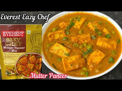 Everest Eazy Chef Mutter Paneer Mix Recipe | Everest Eazy Chef | Easy & Tasty Matar Paneer at home