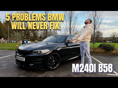 5 PROBLEMS with M240i B58 which BMW will NEVER FIX!