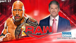 the rock menghadapi antek2 mcmahon|| smackdown here comes the pain #17