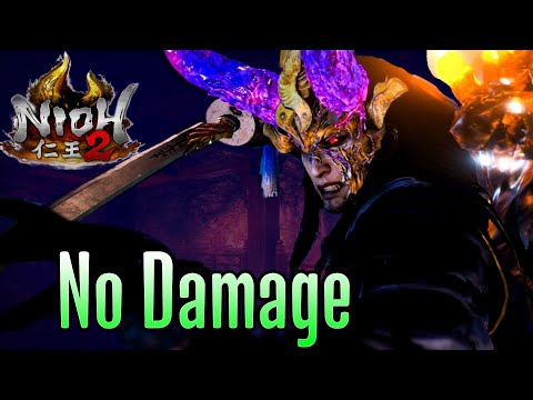 Nioh 2 - Azai Nagamasa Boss Fight 4k (No Damage) ng+++