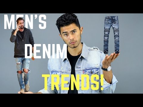 6 denim trends for men